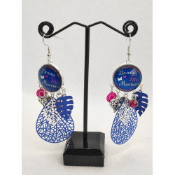 Boucles d'oreilles Maman 2