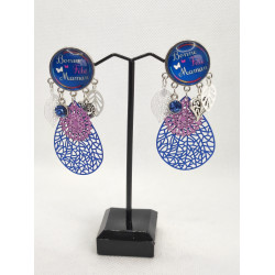 Boucles d'oreilles CLIP Maman