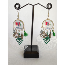 Boucles d'oreilles Merci Maitresse 7