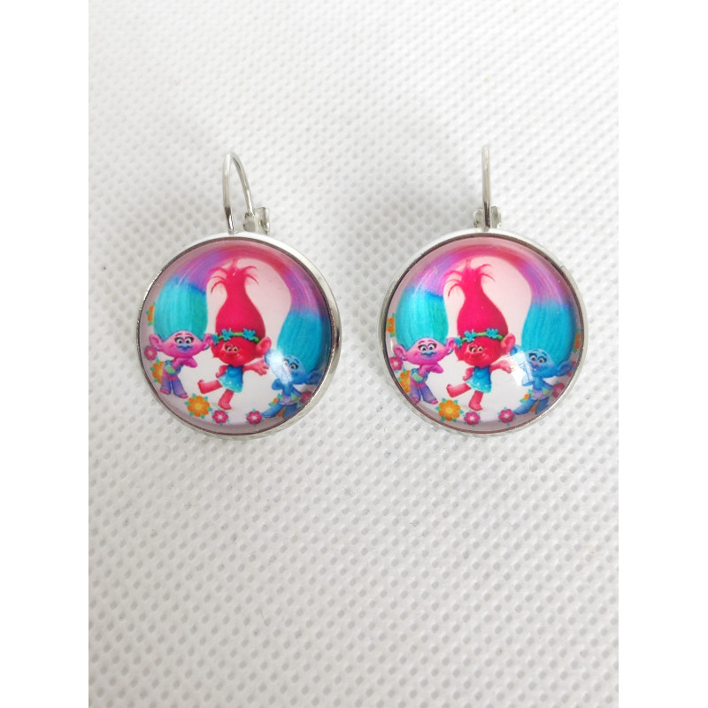 Boucles d'oreilles Dormeuse Trolls 2