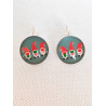 Boucles d'oreilles dormeuse Noel 10