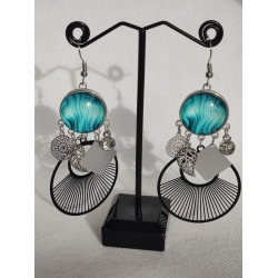 Boucles d'oreilles Turquoise 13