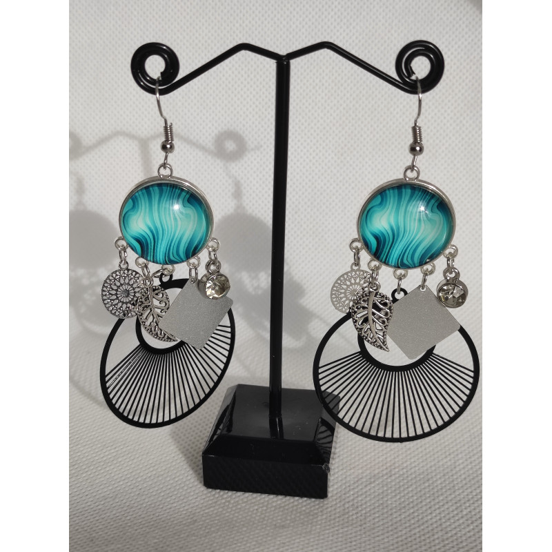 Boucles d'oreilles Turquoise 13