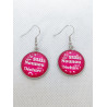 Boucles d'oreilles Nounou qui déchire