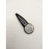 Barrette cheveux Strass argent