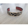 Bracelet Jonc avec cuir