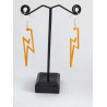 Boucles d'oreilles Eclair 3D