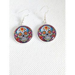 Boucles d'oreilles Petite Tete de mort 6