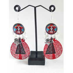 Boucles d'oreilles Tête de mort 4