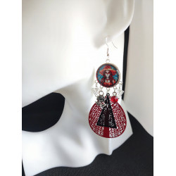 Boucles d'oreilles Tête de mort 4
