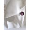 Boucles d'oreilles Petite Octobre Rose 2
