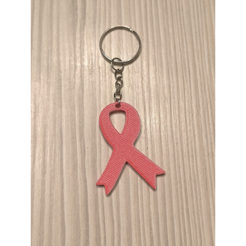 Porte clefs Octobre Rose
