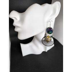 Boucles d'oreilles Feuilles 7