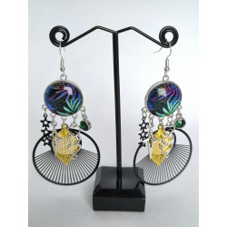 Boucles d'oreilles Feuilles 7