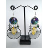 Boucles d'oreilles Feuilles 7