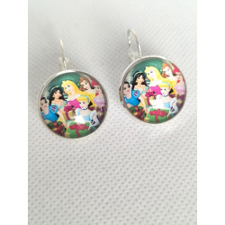 Boucles d'oreilles Dormeuse Princesses