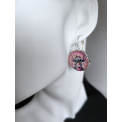Boucles d'oreilles Dormeuse Stitch 2