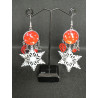 Boucles d'oreilles Noel Etoile