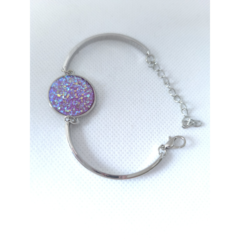 Bracelet Strass rose