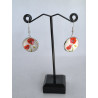 Boucles d'oreilles Coquelicots