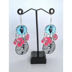 Boucles d'oreilles Oeil Dragon 33