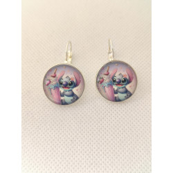 Boucles d'oreilles Dormeuse Stitch 42